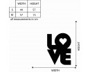 Creative Love Quotes Wall Decal Love Quotes Vinyl Art Stickers